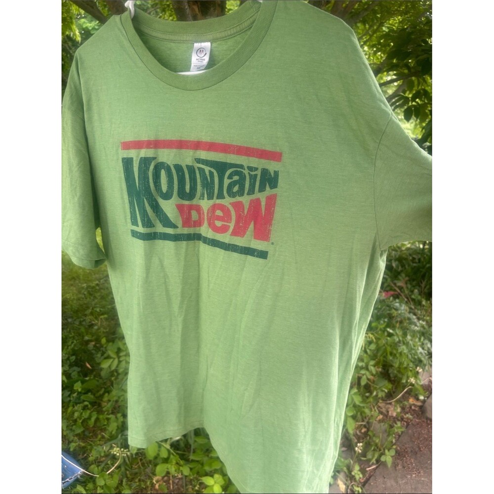 Men mountain Dew short sleeve T-Shirt